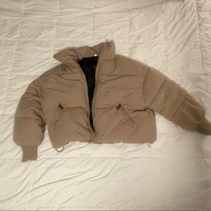 Cropped Puffer Jacket